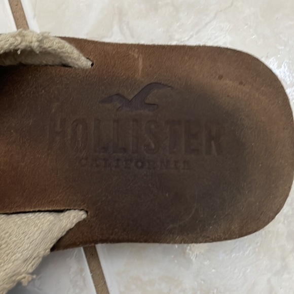 Mens Hollister flip flops - Picture 3 of 10